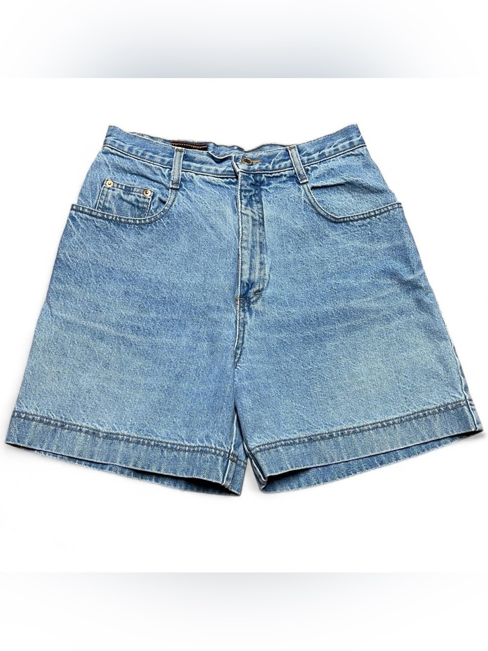 Vintage Action West Denim Jean Shorts High Waist Mom Shorts 90s Style